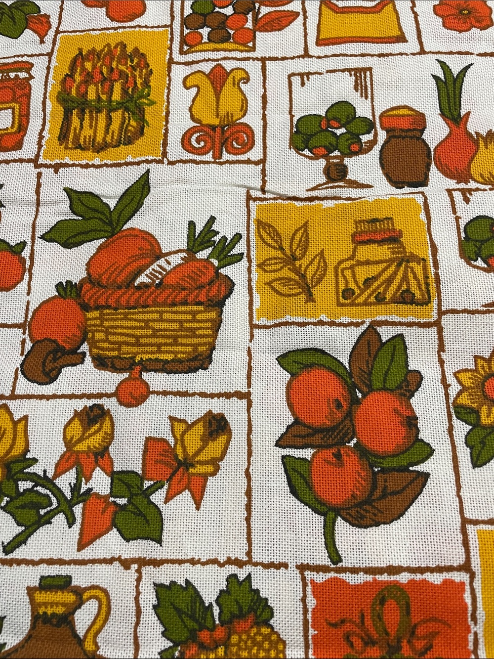 Vintage Fabric 6 Yards